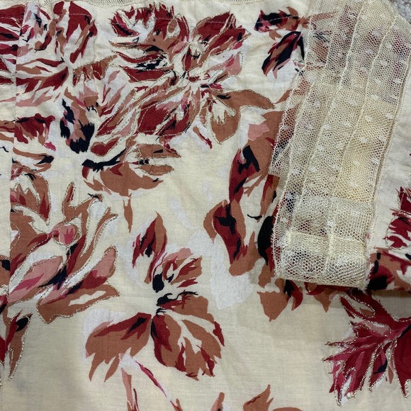 2005 Anthro “Backroads Flowered Skirt” by Odille - Picture 14 of 15